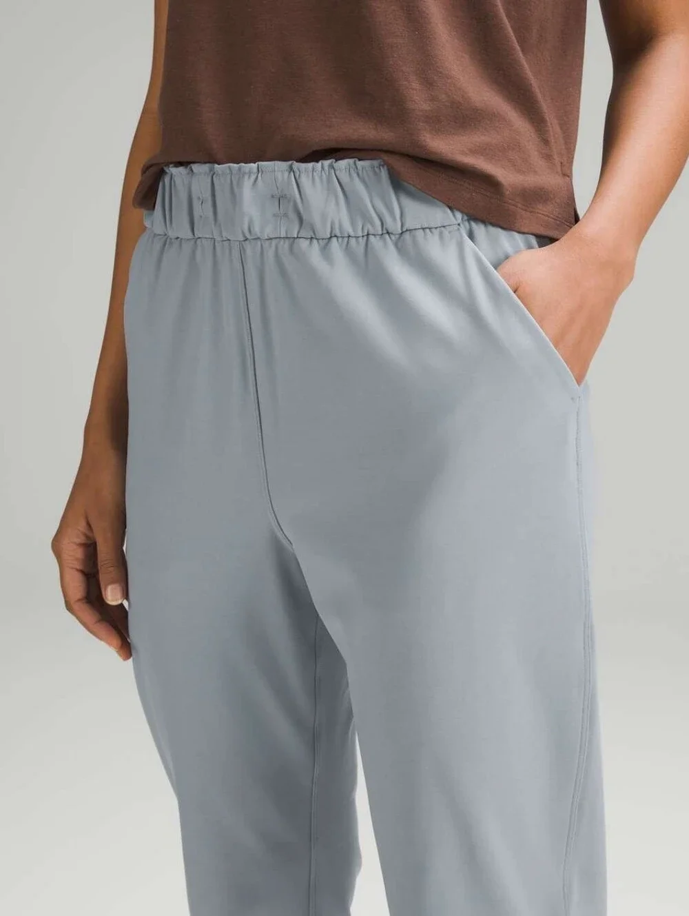 Lululemon Stretch High-Rise Jogger *Full Length Size 2 W5DCRS Color Chambray - Picture 2 of 15